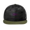 Camo Flat Bill Snapback Cap Thumbnail