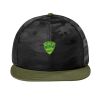 Camo Flat Bill Snapback Cap Thumbnail