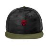 Camo Flat Bill Snapback Cap Thumbnail