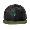 Camo Flat Bill Snapback Cap Thumbnail