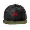 Camo Flat Bill Snapback Cap Thumbnail