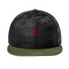 Camo Flat Bill Snapback Cap Thumbnail