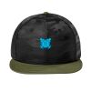 Camo Flat Bill Snapback Cap Thumbnail