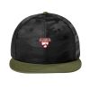 Camo Flat Bill Snapback Cap Thumbnail