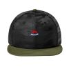Camo Flat Bill Snapback Cap Thumbnail