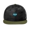 Camo Flat Bill Snapback Cap Thumbnail