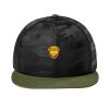 Camo Flat Bill Snapback Cap Thumbnail