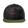 Camo Flat Bill Snapback Cap Thumbnail
