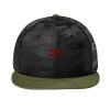 Camo Flat Bill Snapback Cap Thumbnail