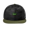 Camo Flat Bill Snapback Cap Thumbnail