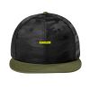 Camo Flat Bill Snapback Cap Thumbnail