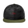 Camo Flat Bill Snapback Cap Thumbnail