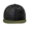 Camo Flat Bill Snapback Cap Thumbnail