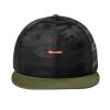 Camo Flat Bill Snapback Cap Thumbnail