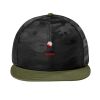 Camo Flat Bill Snapback Cap Thumbnail