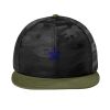 Camo Flat Bill Snapback Cap Thumbnail