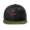 Camo Flat Bill Snapback Cap Thumbnail