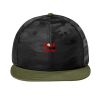 Camo Flat Bill Snapback Cap Thumbnail