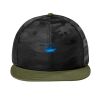 Camo Flat Bill Snapback Cap Thumbnail