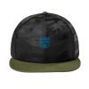 Camo Flat Bill Snapback Cap Thumbnail