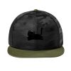 Camo Flat Bill Snapback Cap Thumbnail