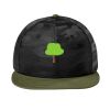 Camo Flat Bill Snapback Cap Thumbnail