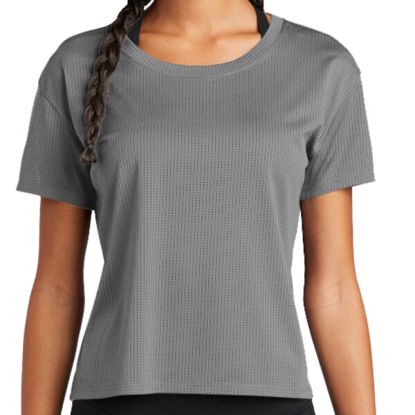 Ladies PosiCharge ® Draft Crop Tee Thumbnail