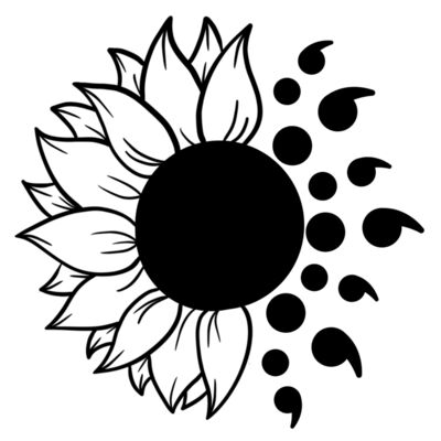 semicolon sunflower Thumbnail