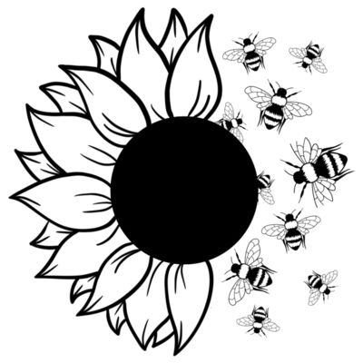 sunflower bee Thumbnail