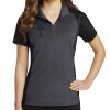 Ladies Colorblock Micropique Sport Wick ® Polo Thumbnail