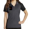 Ladies Colorblock Micropique Sport Wick ® Polo Thumbnail