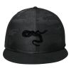 Camo Flat Bill Snapback Cap Thumbnail