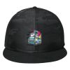 Camo Flat Bill Snapback Cap Thumbnail