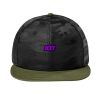 Camo Flat Bill Snapback Cap Thumbnail
