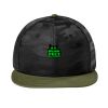 Camo Flat Bill Snapback Cap Thumbnail