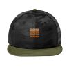 Camo Flat Bill Snapback Cap Thumbnail