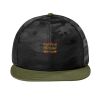 Camo Flat Bill Snapback Cap Thumbnail