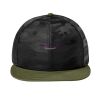 Camo Flat Bill Snapback Cap Thumbnail