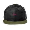 Camo Flat Bill Snapback Cap Thumbnail