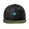 Camo Flat Bill Snapback Cap Thumbnail