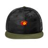 Camo Flat Bill Snapback Cap Thumbnail