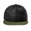 Camo Flat Bill Snapback Cap Thumbnail