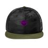 Camo Flat Bill Snapback Cap Thumbnail