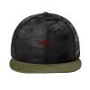 Camo Flat Bill Snapback Cap Thumbnail