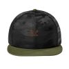 Camo Flat Bill Snapback Cap Thumbnail