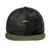 Camo Flat Bill Snapback Cap Thumbnail