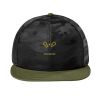 Camo Flat Bill Snapback Cap Thumbnail