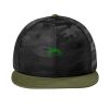 Camo Flat Bill Snapback Cap Thumbnail