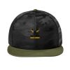 Camo Flat Bill Snapback Cap Thumbnail