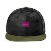 Camo Flat Bill Snapback Cap Thumbnail